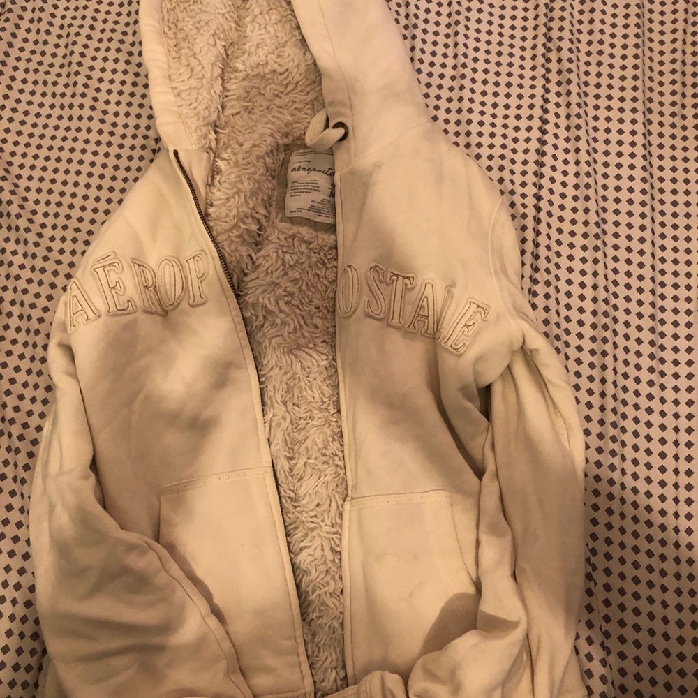 Aeropostale’s fur sweater